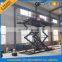 Scissor type portable hydraulic car lifts for sale stationary scissor lift