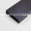 Black Colour Suspended Metal Linear Ceiling Aluminum Square Tube Screen Ceiling Tiles