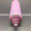 silkscreened and hotstamping plastic soft round tube for cosmetic packaging