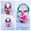 halloween party chucky custom funny face joker mask scary nose realistic cosplay rubber mask anime latex clown mask