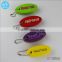 china suppliers promotion keychain custom PU keychain