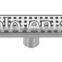 S.S. Long Floor Drainer, S.S.Panel-in Cover 78829-600