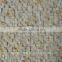 beige limestone mosaic, cube 3D mosaic tile, beige mosaic tile