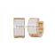 2016 Latest Design Gold Stainless Steel Hoop Earrings Fashion Jewelry