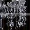 Hot sale!New 5 arms crystal glass candelabra centerpiece wedding wholesale