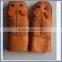 Supply Fur lined leather baby mittens from factory