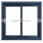 Aluminum frame wood grain double glass sliding windows design