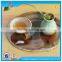 HJT natural rock agate stone slices coaster countertop