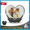 Premium decorative zamac printed button pin for gift