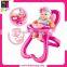 16 Inch Ten IC Sounds Feeding Doll Plastic Baby Doll With Stroller
