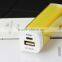 Electronic Gifts Square multi colors mini 2000 mah Portable Power Bank With Full Capacity