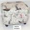 Household decorative leather storage stool
