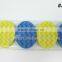 oval sponge scrubber with printing 4PC sponge scrubber 4PC scrubbing sponges all purpose household scour