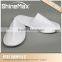 cotton nonskid white slipper for hotel