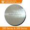 201 cold rolled stainless steel brass price per kg steel round plate