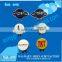 Double flower metal golf cap clips