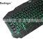 USB Wired illuminated keyboard for desktop and laptop