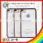 OEM Metal plate phone case for iPhone 4 Color Painting Soft TPU Back Case