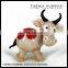 Murano glass figurine handmade animal figurine cow glass figurine wholesale