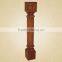 Hand Carved Wooden Stair Railing Post