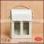 2016 Elegant Folding Whiskey Bottle Wine Packaging Box with Handle, wine box