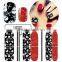 Newest colorful Nail Art Transfer Craft Fashion DIY nail sticker Tip