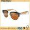Fashion plastic frames handmade wooden bamboo sunglasses revo lens uv 400