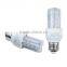 E27 LED corn bulb 2U shape energy saving LED bulb 3W