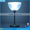 Touch sensor Color changing rechargeable LED Desk Lamp with V3.0 Bluetooth Speaker