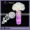 AA battery powered crystal candelabra under flower vase glass bottle base LED centerpiece party decoration