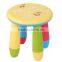 Plastic Children Furniture Round Plastic Kids Chairs, Round Plastic Kids Stools for Kindergarten