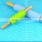 BPA free 100% food grade silicone noodle rolling pin