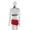 Women's Summer Vintage Polka Dots Print Bikini Top + Bandage Bottom Swimsuit