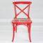 X Back Side Chair/Provincial Cross Back Dining Chair/Antique Classic X Cross Back Chair
