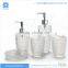 Tooth Brush, Tumbler, Lotion Dispenser Soap Dish Acrylic Bathroom Accessory