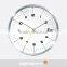 DEHENG 13''simple style classic cheap metal wall clock