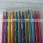 12 pcs wax twisted crayon pen for kids back to school