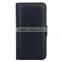 mobile phone leather wallet with card holder smart phone leather case