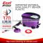 purple double device 360 mop spin, spin go mop