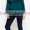 High Neck Blouse With Keyhole Detail and Cut Out Back Woman top