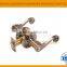 New style tubular lever handle passage lockset