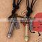 New product Vintage leather strap necklace