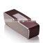 Leather stereo bluetooth speaker for mobile phone