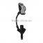 2015 Hottest Sale Dual USB Ports Car Charger Holder Rotating Adjustable Car Mount Stand Holder