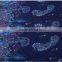 Spring New Arrival Fashion Infinity Voile Retro Paisley Womens Scarf