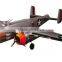 B-25 7x6 Propeller 2.4GHz 6CH Radio Control 3S 3300mAh 40C Li-Po Battery 30A*2 Pro Brushless ESC RC Plane