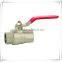 Brass ball valve with lock, water meter lock,1 inch ball valve