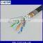 Outdoor SFTP CAT5e 24 AWG 4pair double shielded LAN Network Cable