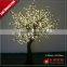 2016 Most Popular Flocked Solar Led Outdoor Led Cherry Tree For Road Decoration