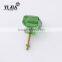 square shape iron pink color crystal handles for kitchen